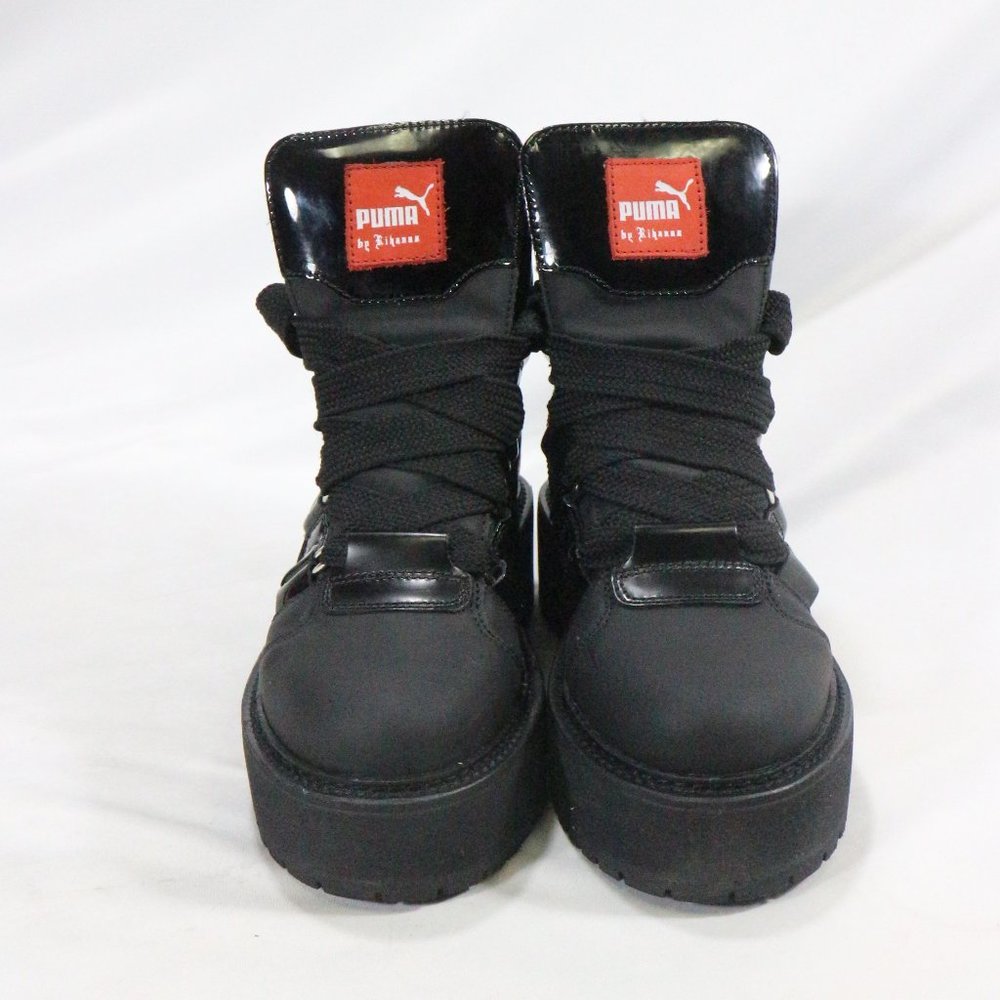 PUMA x Rihanna FENTY Sneaker Boots in Black Sz 6 US Women - Picture 7 of 8